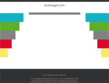 Tablet Screenshot of beablogger.com